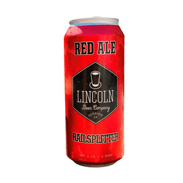 Lincoln Beer Co. Railsplitter Red Ale Beer 4-Pack - Vintage Wine & Spirits