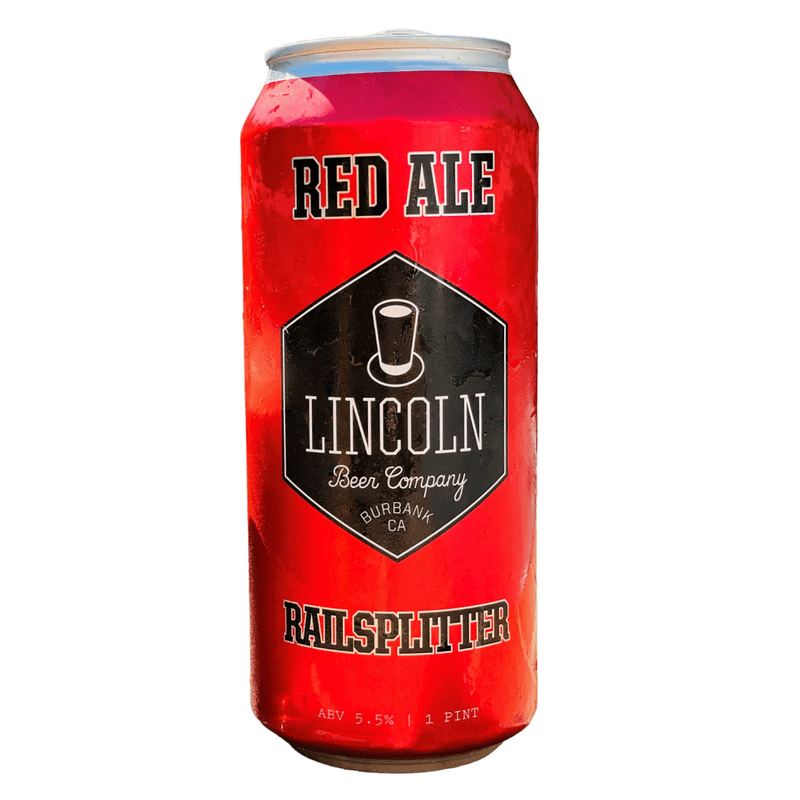 Lincoln Beer Co. Railsplitter Red Ale Beer 4-Pack - Vintage Wine & Spirits