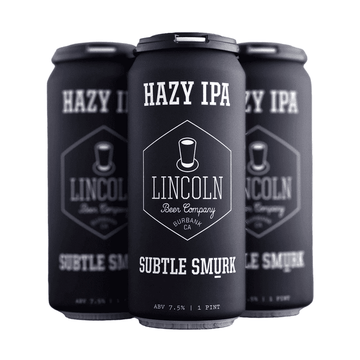 Lincoln Beer Co. Subtle Smurk Hazy IPA Beer 4-Pack - Vintage Wine & Spirits