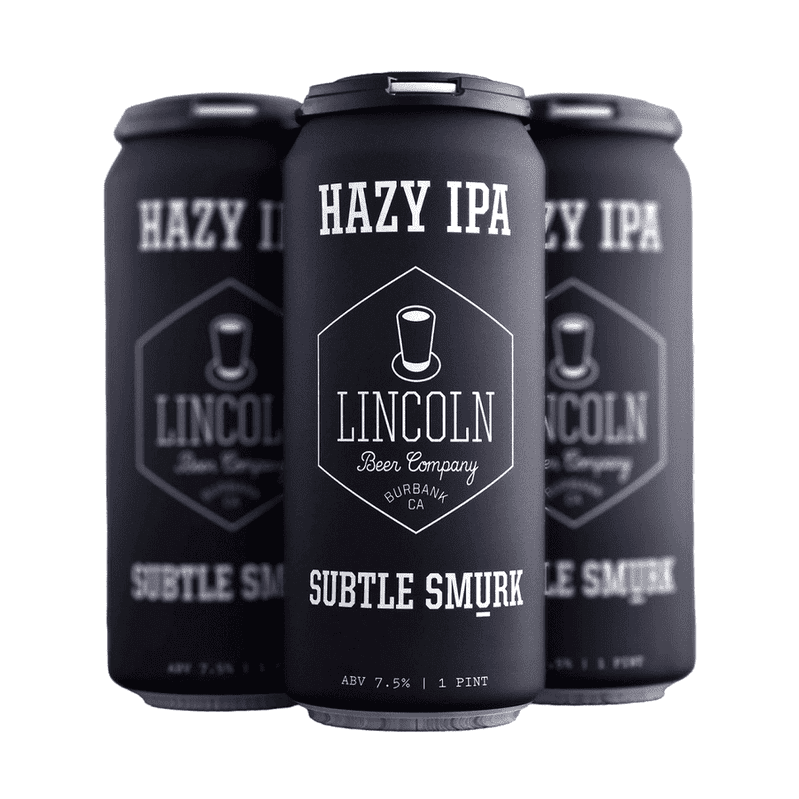 Lincoln Beer Co. Subtle Smurk Hazy IPA Beer 4-Pack - Vintage Wine & Spirits