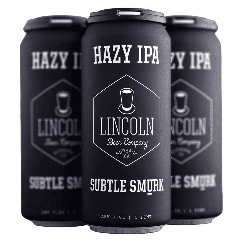 Lincoln Beer Co. Subtle Smurk Hazy IPA Beer 4-Pack - Vintage Wine & Spirits