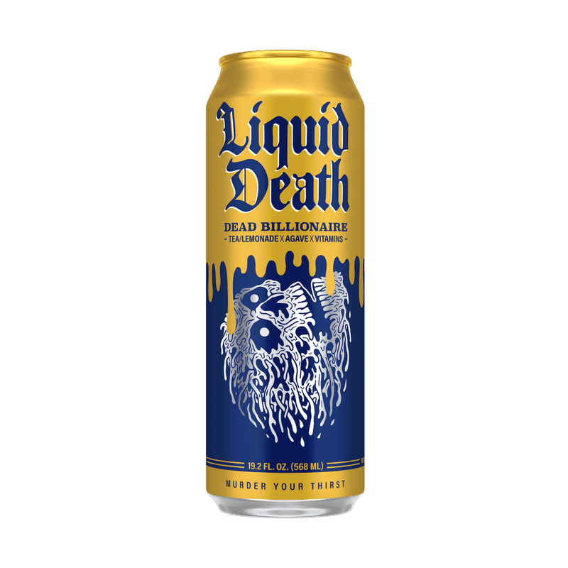 Liquid Death Dead Billionaire Iced Tea - Vintage Wine & Spirits