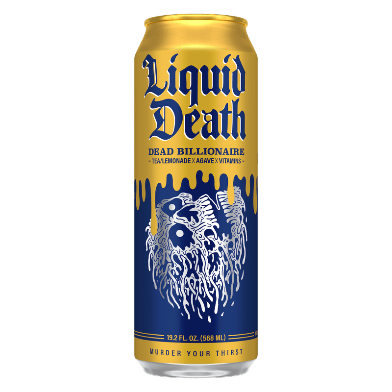 Liquid Death Dead Billionaire Iced Tea - Vintage Wine & Spirits