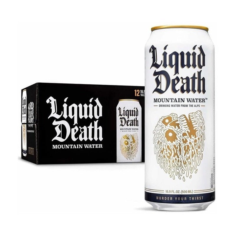 Liquid Death Mountain Water 12-Pack - Vintage Wine & Spirits