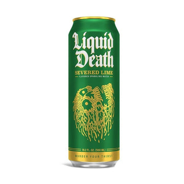 Liquid Death Severed Lime Flavored Sparkling Water - Vintage Wine & Spirits