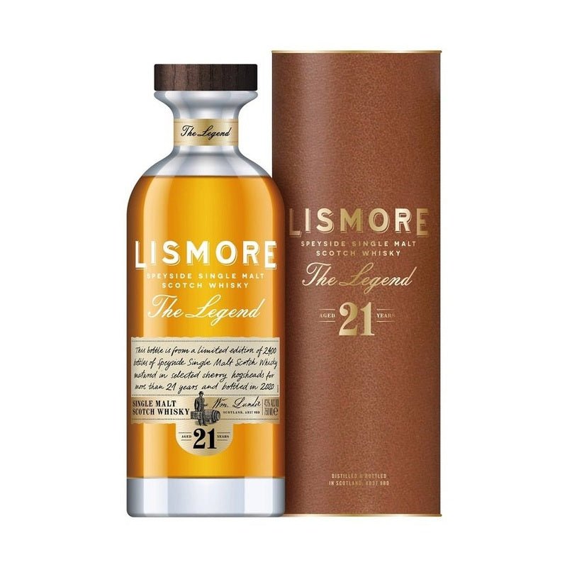 Lismore "The Legend" 21 Year Old Speyside Single Malt Scotch Whisky - Vintage Wine & Spirits
