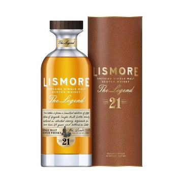 Lismore "The Legend" 21 Year Old Speyside Single Malt Scotch Whisky - Vintage Wine & Spirits