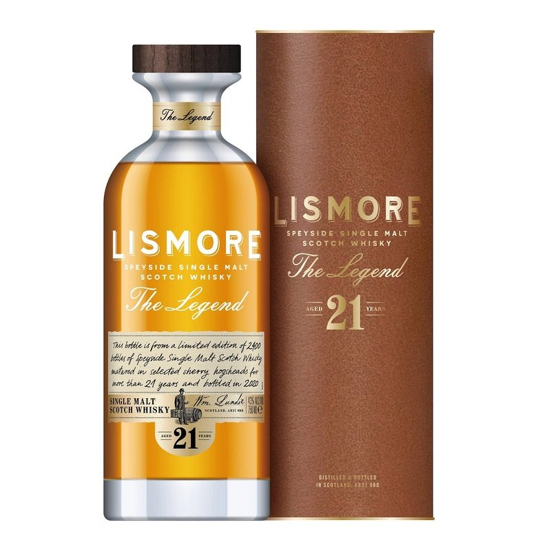 Lismore "The Legend" 21 Year Old Speyside Single Malt Scotch Whisky - Vintage Wine & Spirits