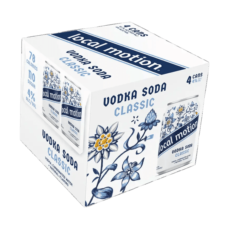 Local Motion Classic Vodka Soda 4-Pack - Vintage Wine & Spirits