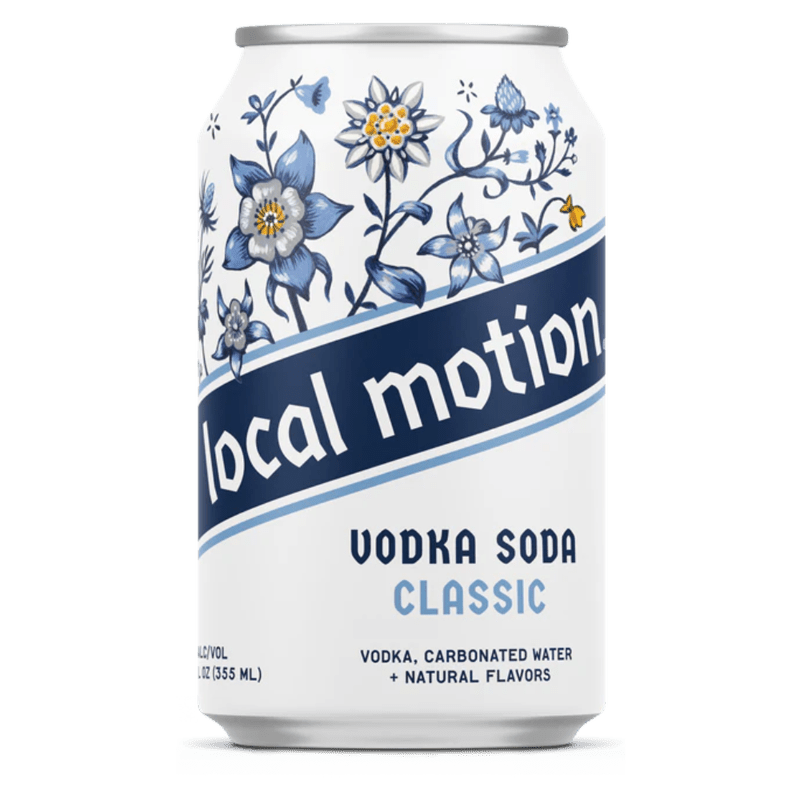 Local Motion Classic Vodka Soda 4-Pack - Vintage Wine & Spirits