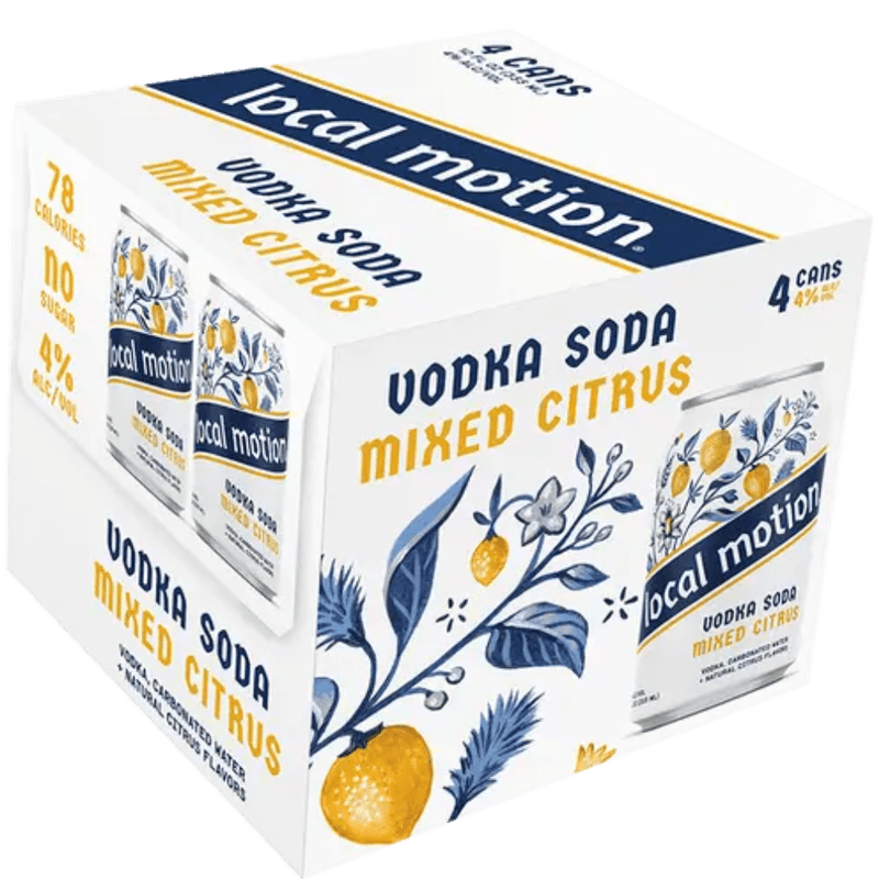 Local Motion Mixed Citrus Vodka Soda - Vintage Wine & Spirits