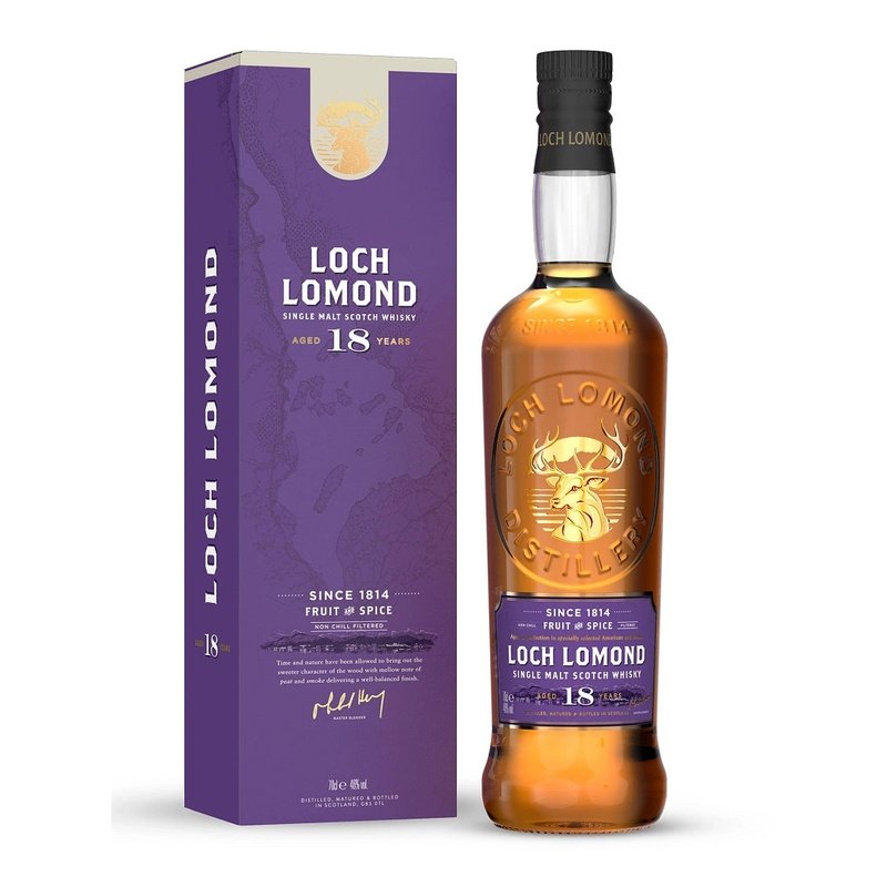 Loch Lomond 18 Year Old Single Malt Scotch Whisky - Vintage Wine & Spirits