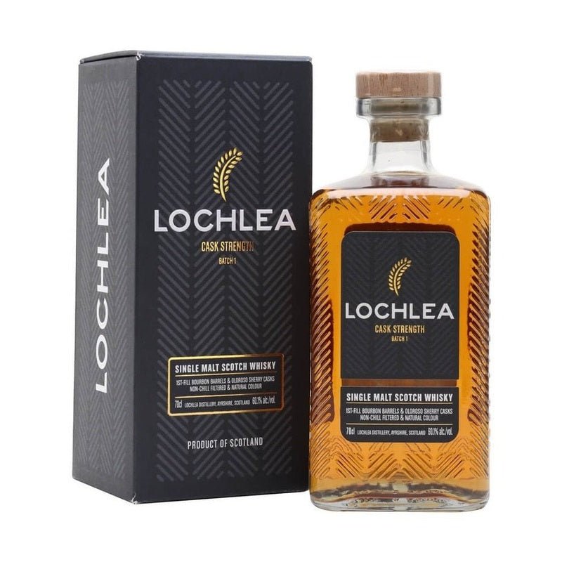 Lochlea Cask Strength Single Malt Scotch Whisky - Vintage Wine & Spirits