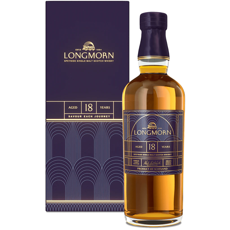 Longmorn 18 Year Old Speyside Single Malt Scotch Whisky - Vintage Wine & Spirits