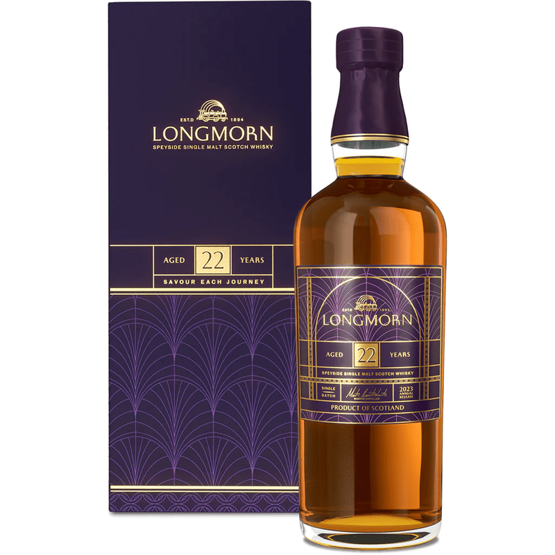 Longmorn 22 Year Old Speyside Single Malt Scotch Whisky - Vintage Wine & Spirits