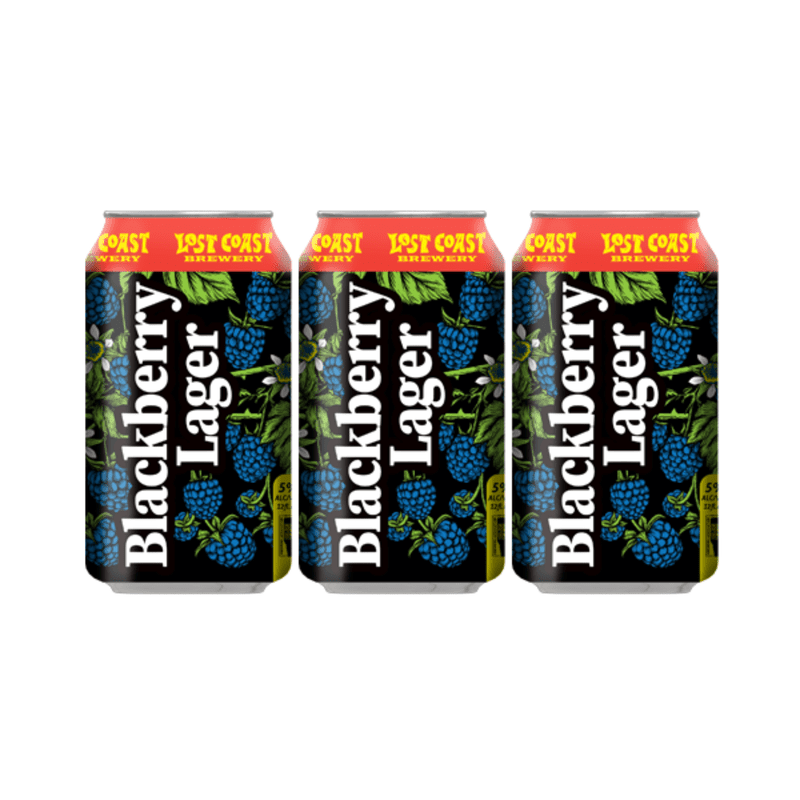 Lost Coast Brewing Blackberry Lager 6-Pack Cans - Vintage Wine & Spirits