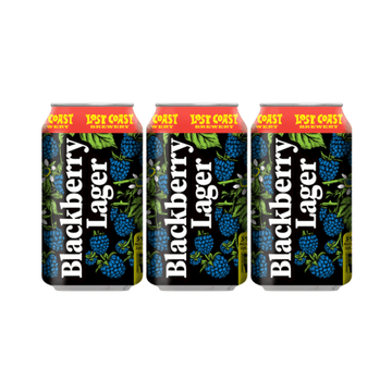 Lost Coast Brewing Blackberry Lager 6-Pack Cans - Vintage Wine & Spirits