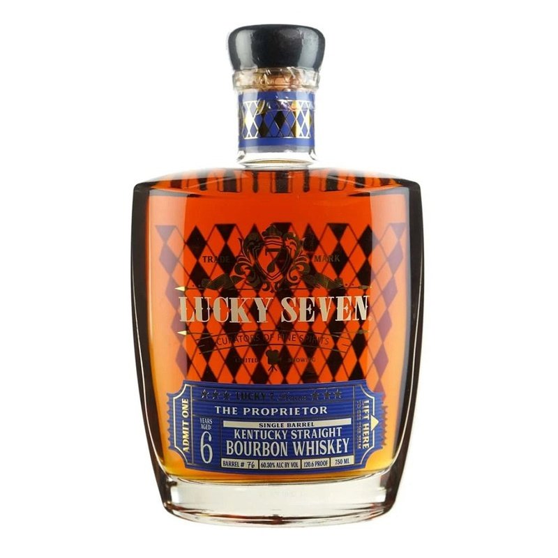 Lucky Seven 'The Proprietor' 6 Year Old Single Barrel Kentucky Straight Bourbon Whiskey - Vintage Wine & Spirits