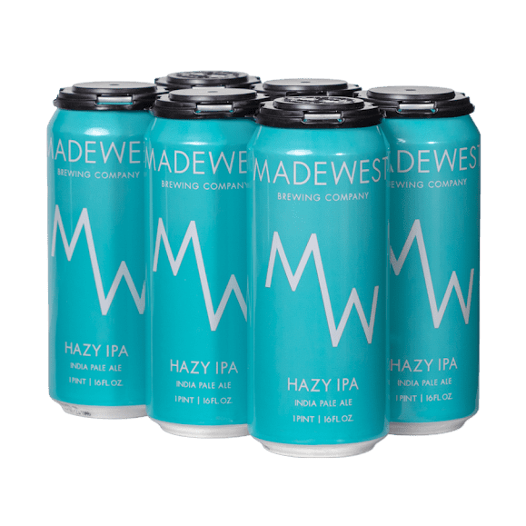 MadeWest Brewing Co. Hazy IPA Beer 6-Pack - Vintage Wine & Spirits