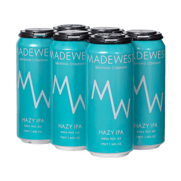 MadeWest Brewing Co. Hazy IPA Beer 6-Pack - Vintage Wine & Spirits