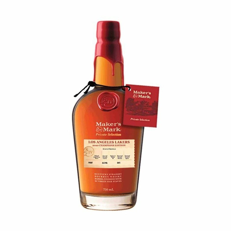 Maker's Mark Cask Strength Kentucky Straight Bourbon Whiskey Private Wood Finish Selection Lakers 2020 - Vintage Wine & Spirits
