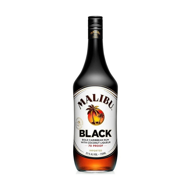 Malibu Black Coconut Flavored Caribbean Rum - Vintage Wine & Spirits