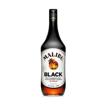 Malibu Black Coconut Flavored Caribbean Rum - Vintage Wine & Spirits