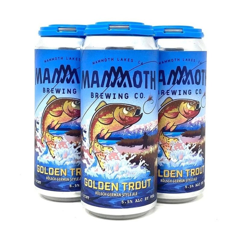 Mammoth Brewing Co. Golden Trout Kölsch Beer 4-Pack - Vintage Wine & Spirits