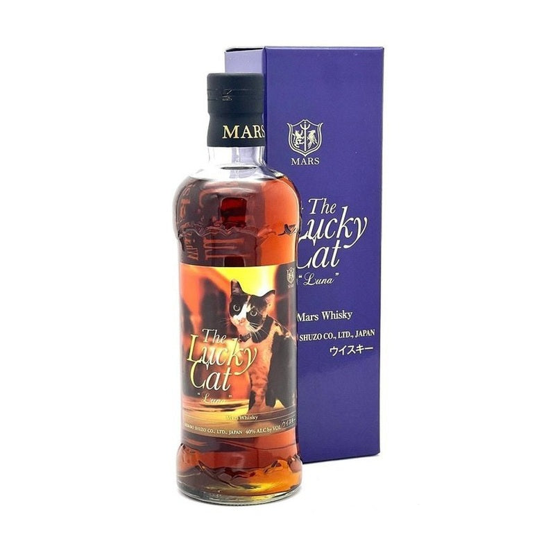 Mars 'The Lucky Cat Luna' Blended Japanese Whisky - Vintage Wine & Spirits