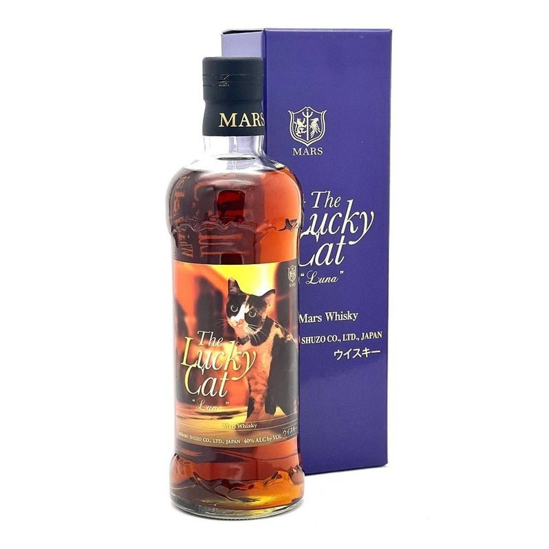 Mars 'The Lucky Cat Luna' Blended Japanese Whisky - Vintage Wine & Spirits