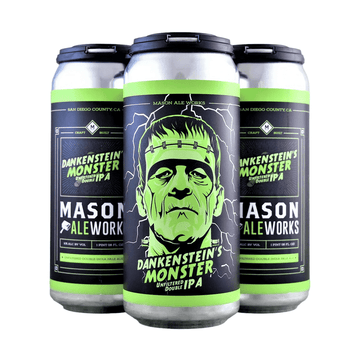 Mason Ale Works 'Dankenstein's Monster' Unfiltered DIPA Beer 4-Pack - Vintage Wine & Spirits