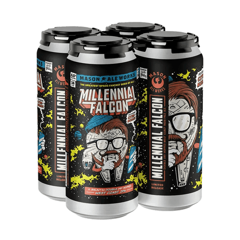 Mason Aleworks 'Millennial Falcon' DDH West Coast IPA 4-Pack - Vintage Wine & Spirits
