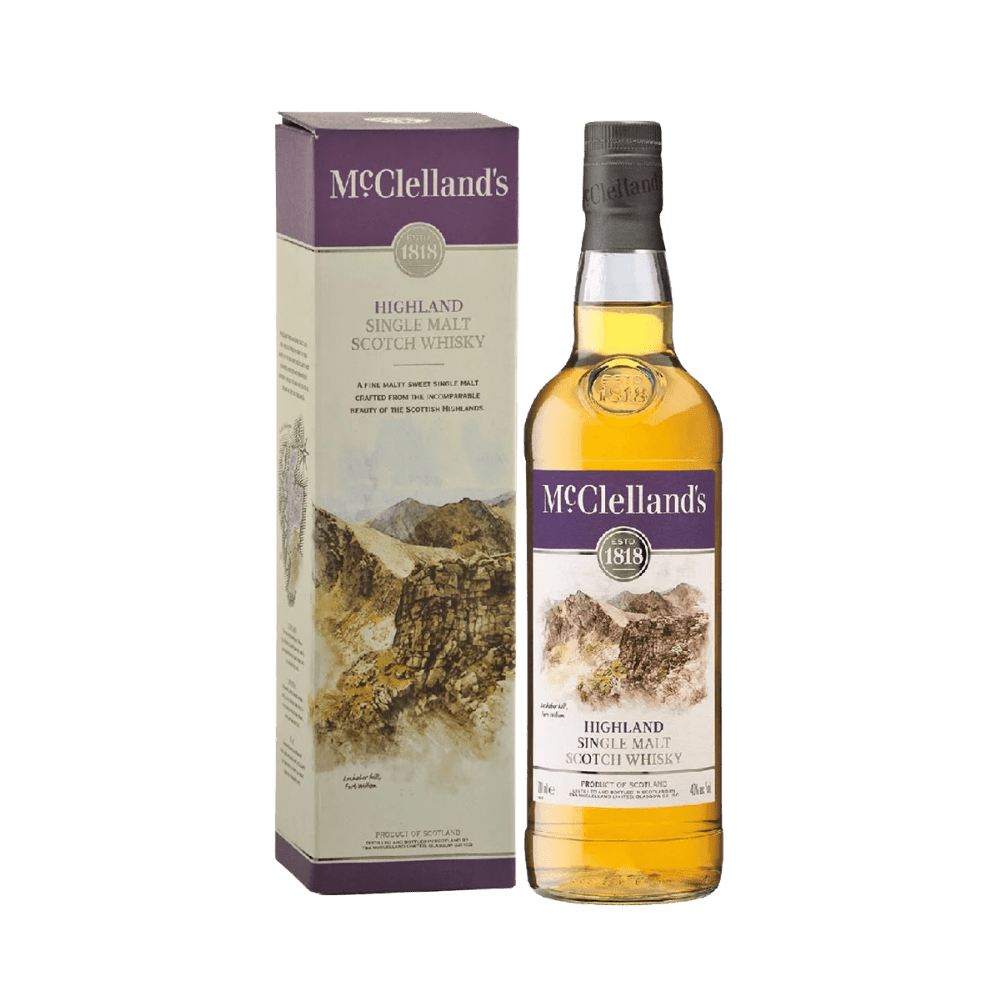 McClelland's Highland Single Malt Scotch Whisky Gift Box - Vintage Wine & Spirits