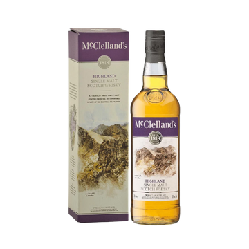 McClelland's Highland Single Malt Scotch Whisky Gift Box