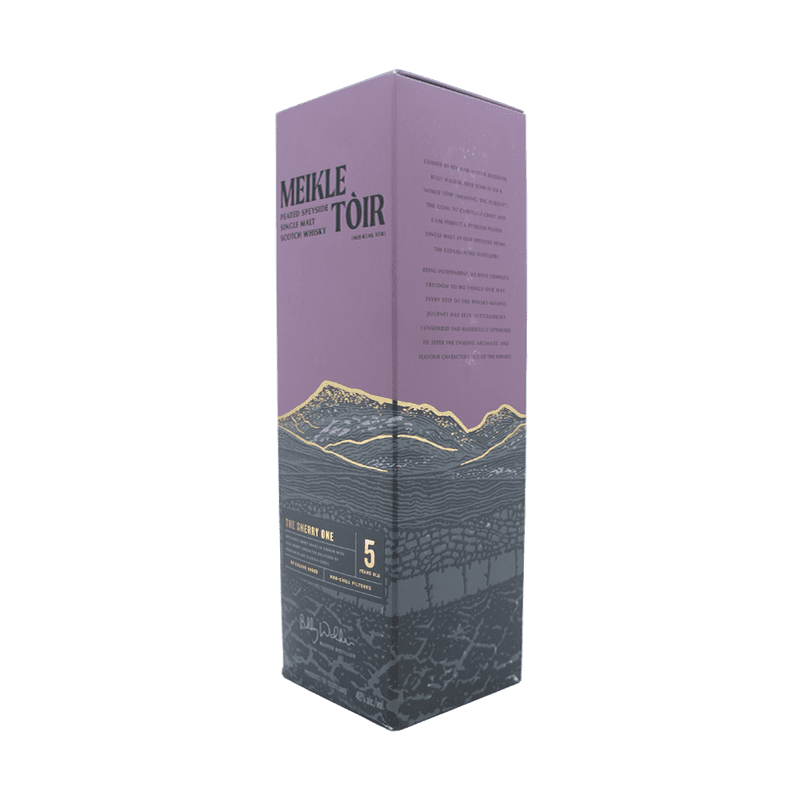Meikle Toir 'The Sherry One' 5 Year Old Peated Speyside Single Malt Scotch Whisky - Vintage Wine & Spirits