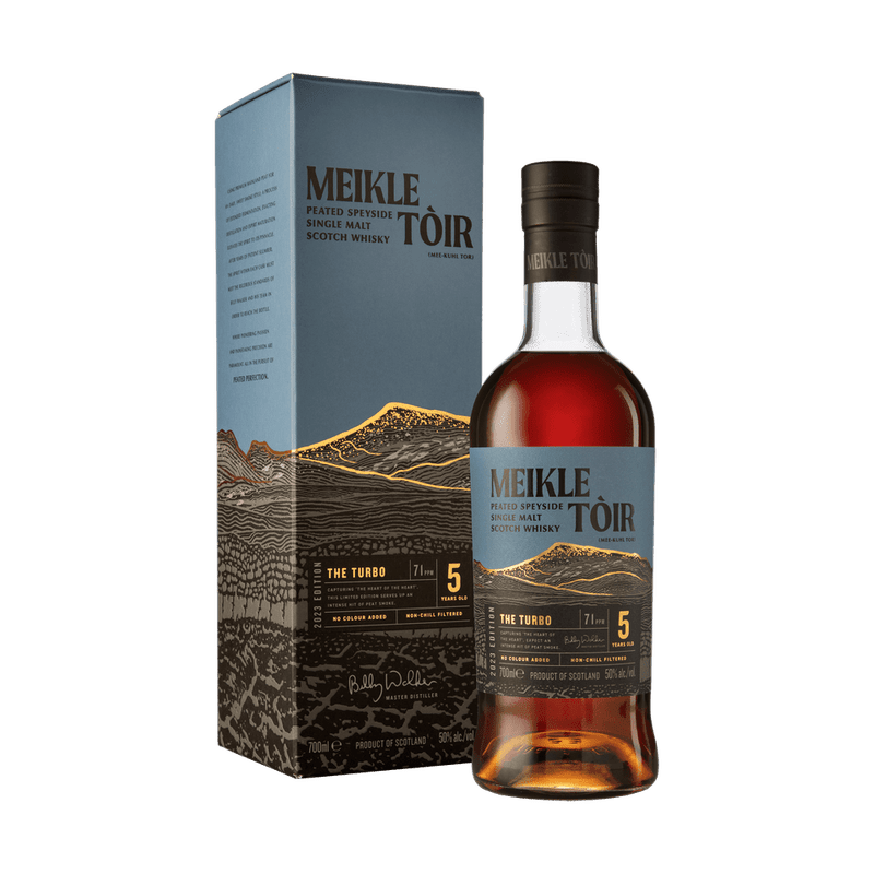 Meikle Toir 'The Turbo 2023 Edition' 5 Year Old Peated Speyside Single Malt Scotch Whisky - Vintage Wine & Spirits