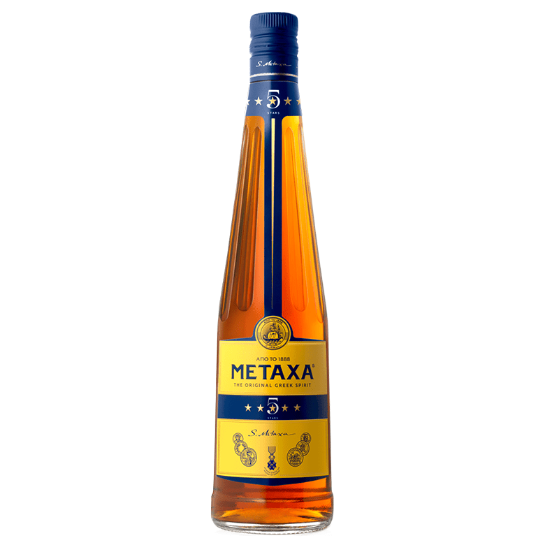 Metaxa 5 Stars Brandy - Vintage Wine & Spirits