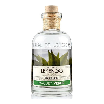 Mezcal de Leyendas Maguey Verde San Luis Potosí Artisanal Mezcal - Vintage Wine & Spirits