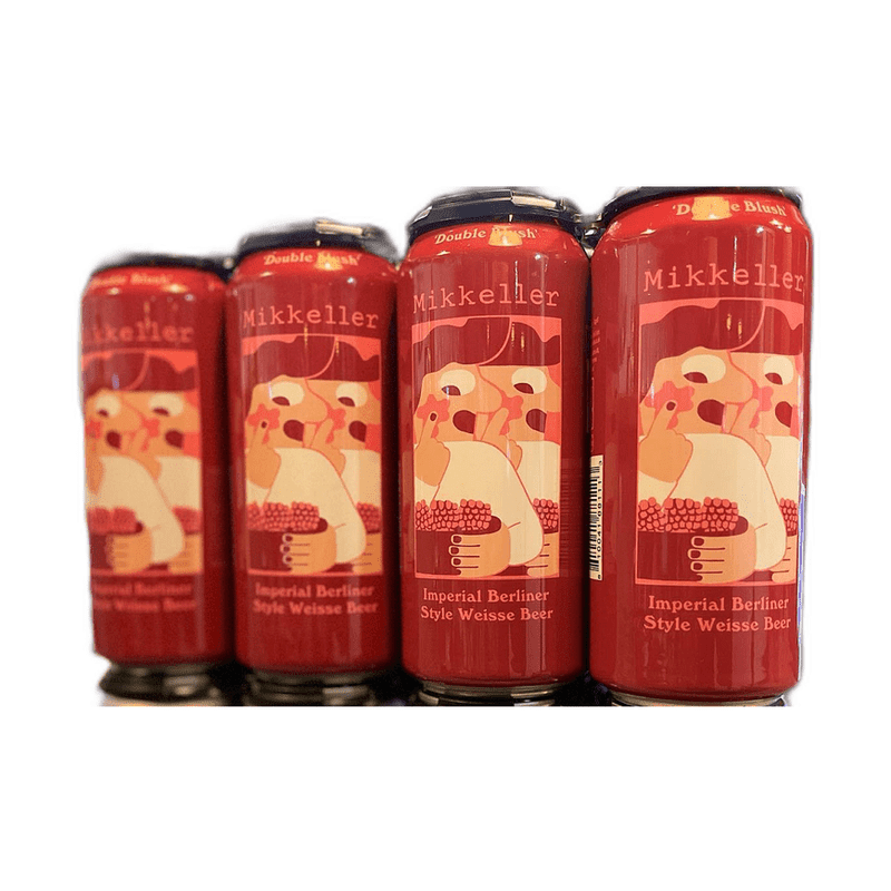 Mikkeller Brewing 'Double Blush' Imperial Berliner Style Weisse Beer 4-Pack - Vintage Wine & Spirits