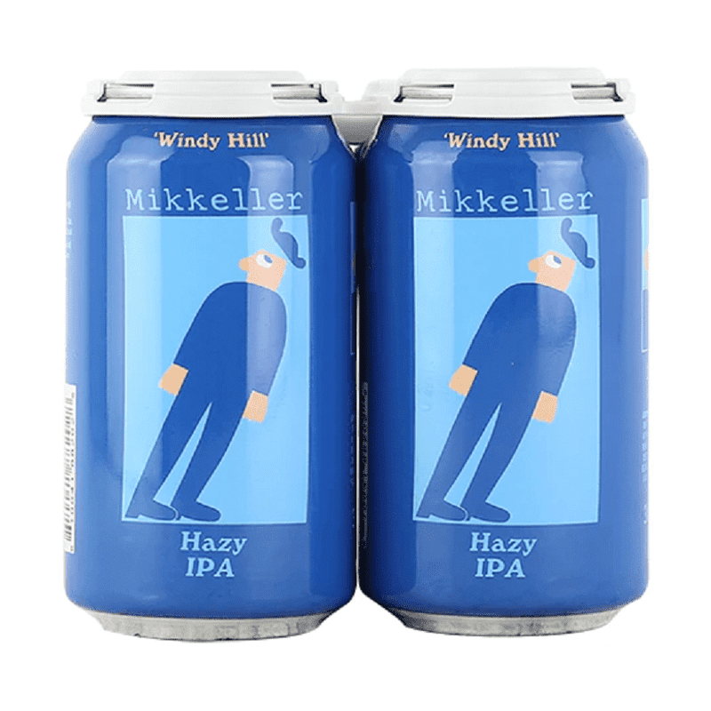 Mikkeller Brewing 'Windy Hill' New England Style IPA Beer 4-Pack - Vintage Wine & Spirits