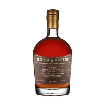 Milam & Greene Very Small Batch Charred French Oak Finish Straight Bourbon Whiskey - Vintage Wine & Spirits
