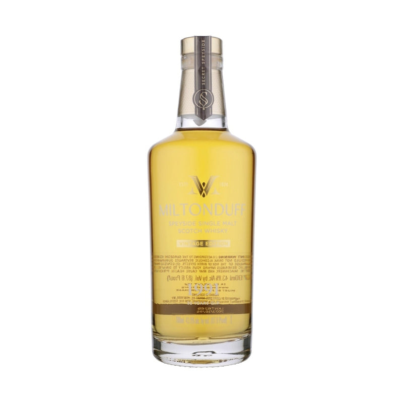 Miltonduff Secret Speyside 1991 32 Year Old Single Malt Scotch Whisky - Vintage Wine & Spirits
