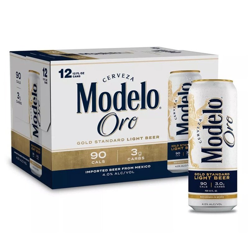 Modelo Oro Light Beer 12-Pack - Vintage Wine & Spirits