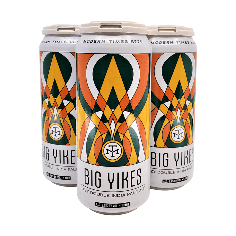 Modern Times 'Big Yikes' Hazy DIPA Beer 4-Pack - Vintage Wine & Spirits