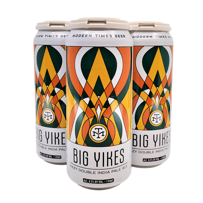 Modern Times 'Big Yikes' Hazy DIPA Beer 4-Pack - Vintage Wine & Spirits