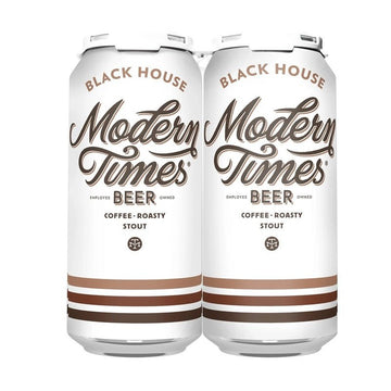 Modern Times 'Black House' Coffee Roasty Stout Beer 4-Pack - Vintage Wine & Spirits