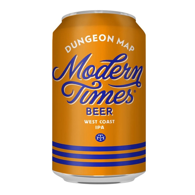 Modern Times 'Dungeon Map' West Coast IPA Beer 6-Pack - Vintage Wine & Spirits
