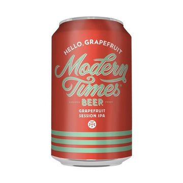 Modern Times Hello Grapefruit Session IPA Beer 6-Pack - Vintage Wine & Spirits