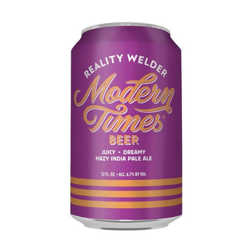 Modern Times 'Reality Welder' Hazy IPA Beer 6-Pack - Vintage Wine & Spirits