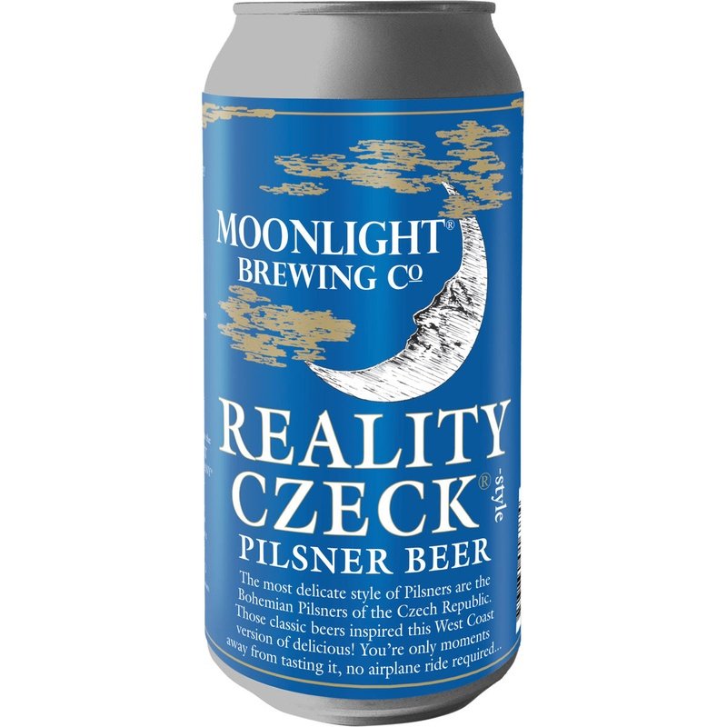 Moonlight Brewing 'Reality Czeck' Czech Pilsner 4-Pack - Vintage Wine & Spirits